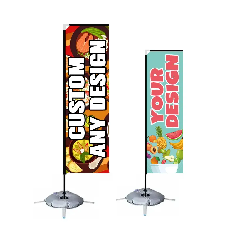 Як прямокутні пляжні прапори підтримують видимість бренду на місцевих ринках?