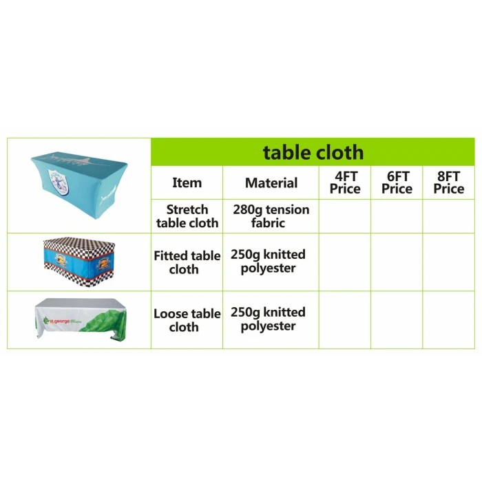 Fitted Table Cloth